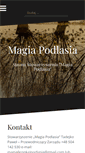 Mobile Screenshot of magiapodlasia.pl